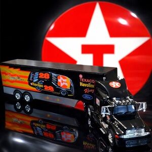 Racing Champions Davey Allison #28 Texaco Havoline Ford Aeromax 1:64 Bank Ltd Ed